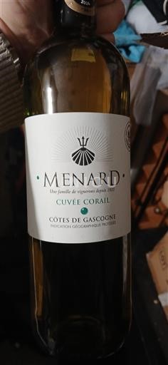 Sud-Ouest Côtes de Gascogne Menard Corail 2023