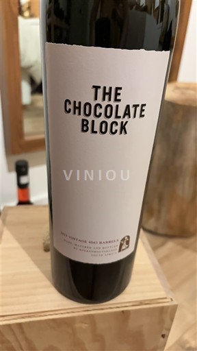 Pobrežní oblast Swartland Boekenhoutskloof The Chocolate Block 2023