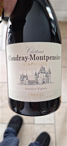 Údolí Loiry Chinon Château Coudray-Montpensier L'Apogée Vieilles Vignes 2021