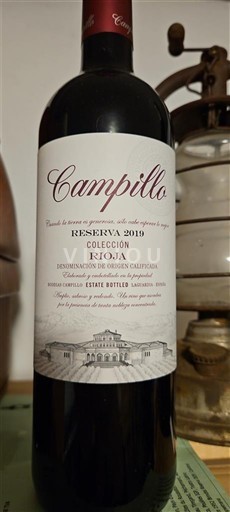 La Rioja Rioja Campillo Reserva Colección 2019