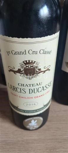 Bordeaux Saint-Émilion Grand Cru Grand Cru Château Larcis Ducasse 2016