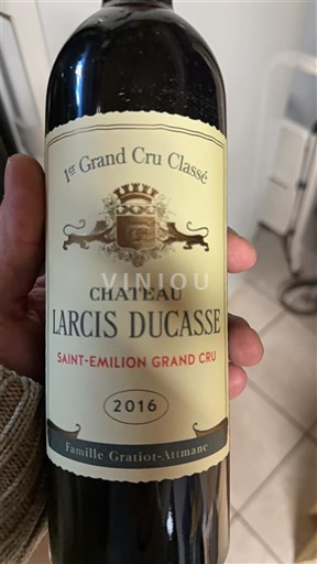 Bordeaux Saint-Émilion Grand Cru Grand Cru Château Larcis Ducasse 2016