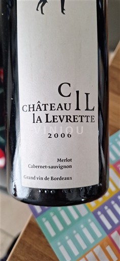 Bordeaux Château La Levrette 2006