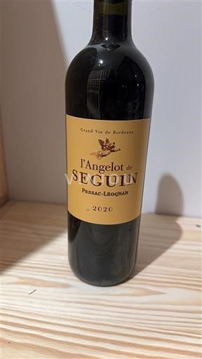 Bordeaux Pessac-Léognan Château Seguin l'Angelot de Seguin 2020