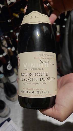 Bourgogne Ikke specificeret Moillard-Grivot 2012