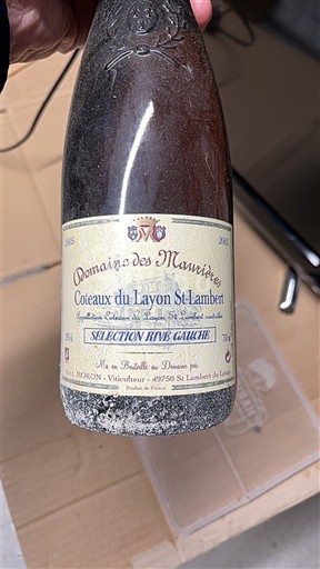 Valle del Loira No especificado Domaine Des Maulisées Sélection Rive Gauche 2005