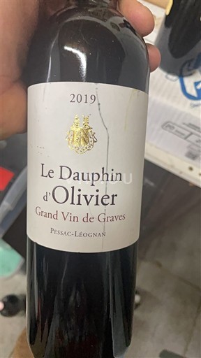 Bordeaux Pessac-Léognan Château Olivier Le Dauphin d'Olivier 2019