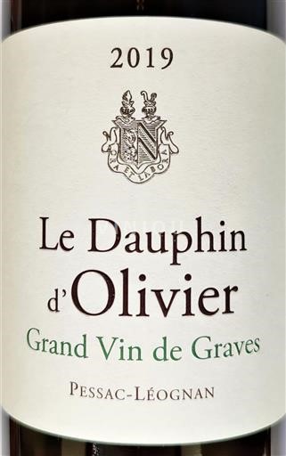 Bordoja Pessac-Léognan Château Olivier Le Dauphin d'Olivier 2019