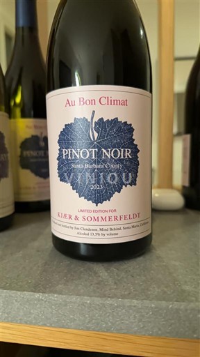 Kalifornijske AVA Dolina Santa Maria Au Bon Climat 2023