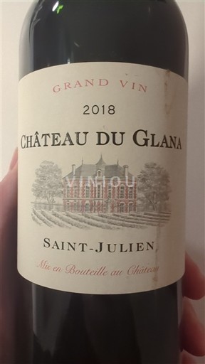 Bordeaux Saint-Julien Château Glana 2018