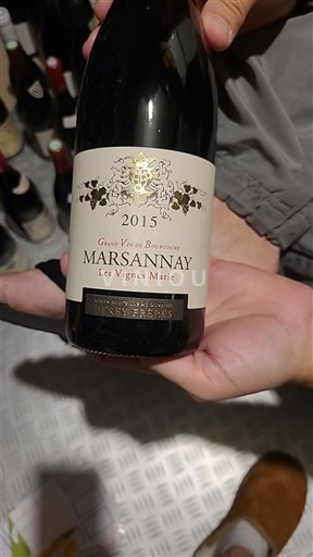 Burgundi Marsannay Domaine Fournier Père & Fils Les Vignes Marie 2015