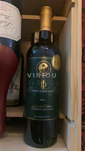 Rượu vang Rouge sec Don Lorenzo Limited Edition Santa Carolina 2021 Chile Thung lũng Maipo Không được chỉ định