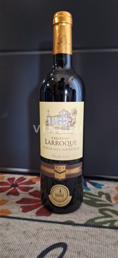 Bordeaux Bordeaux Supérieur Château Larroque 2018 Icke årgångsbetecknad