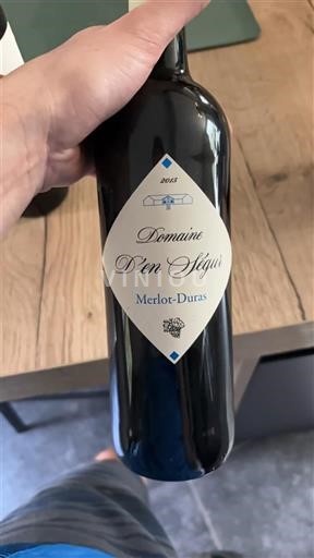 Südwestfrankreich Côtes du Tarn Domaine En Ségur Merlot-Duras 2015