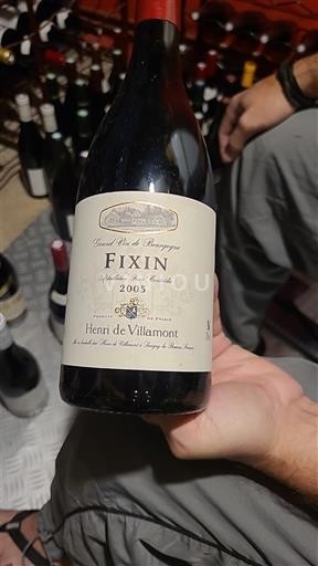 Burgundsko Fixin Henri de Villamont 2005