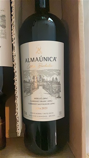 Serra Gaúcha Vale dos Vinhedos Almaúnica Corte Bordalês 2020