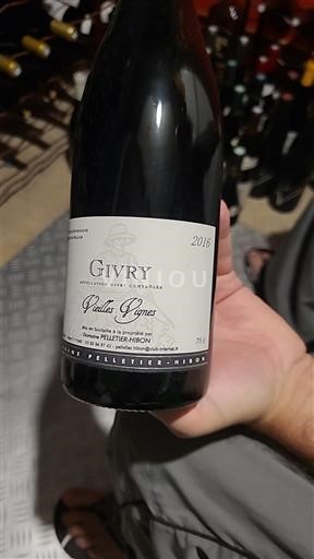Burgundija Givry Domaine Pelletier-Philion Vieilles Vignes 2016
