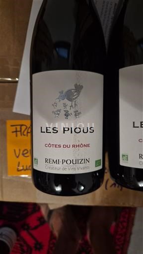 Vallée du Rhône Côtes-du-rhône Rémi Pouizin Les Pious 2022