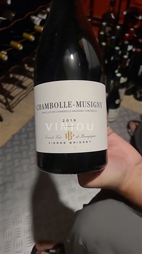 Borgoña Chambolle-Musigny Pierre Brisset 2018