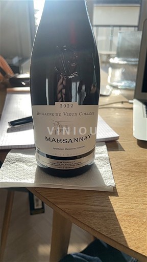 Burgundi Marsannay Domaine Vieux Collège 2022