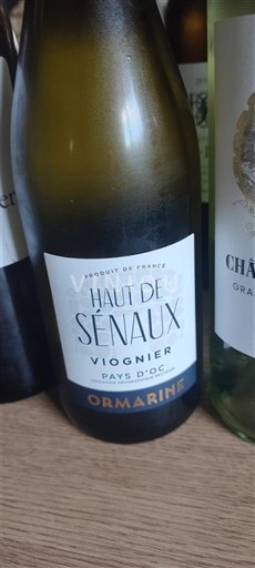 Languedoc in Roussillon Pays d'Oc Ormarine Haut de Senaux 2024