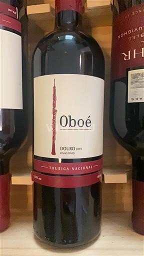 Vinos Rouge sec Touriga Nacional Oboé 2019 Portugal Douro Vinho de mesa