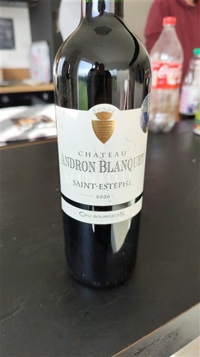 Burdeos Saint-Estèphe Cru Bourgeois Château Andron Blanquet 2006