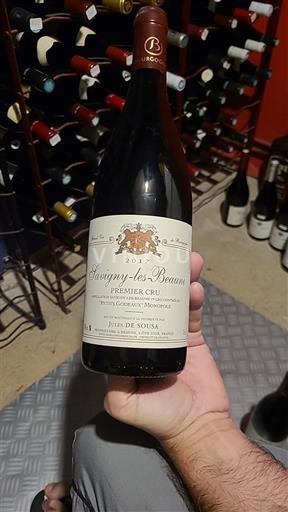 Burgundy Savigny-lès-Beaune Premier Cru Jules De Souza Petits Godants Monopole 2017