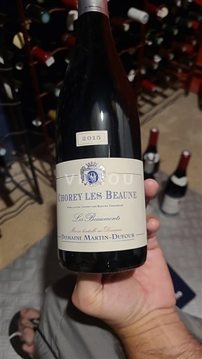 Burgundija Chorey-lès-Beaune Domaine Martin-Dufour Les Beaumonts 2015