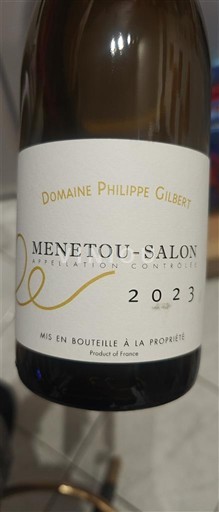 Thung lũng sông Loire Menetou-salon Domaine Philippe Gilbert 2023