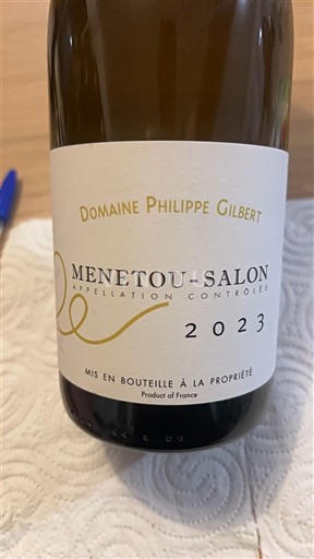 Loiretal Menetou-Salon Domaine Philippe Gilbert 2023