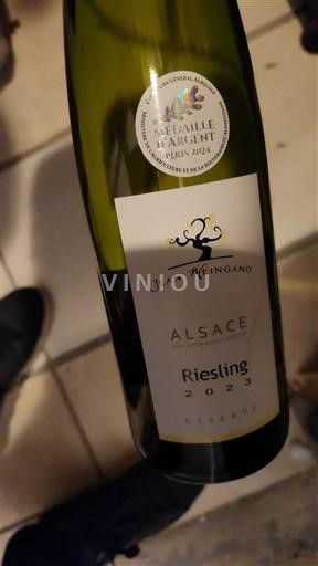 Alsace Riesling Jean Weingand Réserve 2023
