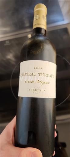 Bordeaux Château Turcaud Majeure 2014