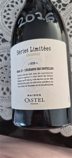 Rhônen laakso Gigondas Maison Castel Séries Limitées 2018