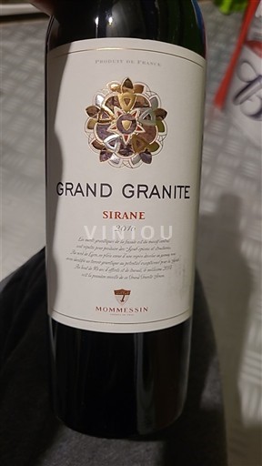 Beaujolais Morgon Mommessin Grand Granite Sirane 2016