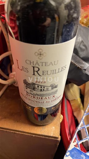 Burdeos Bordeaux Château Les Reuilles 2018