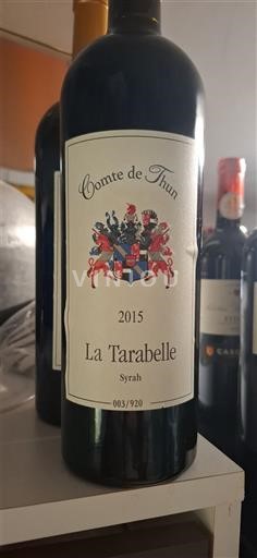 Languedoc y Rosellón País de Oc Comte de Thun La Tarabelle 2015
