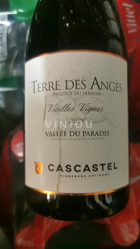 Languedoc và Roussillon Thung lũng thiên đường Cascatel Terre des Anges Vieilles Vignes 2021