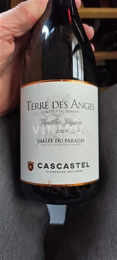 Languedoc in Roussillon Dolina paradiža Cascatel Terre des Anges Vieilles Vignes 2021