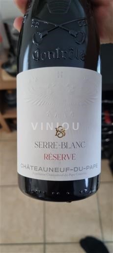 Rhône-dalen Châteauneuf-du-Pape Serre-Blanc Réserve 2022