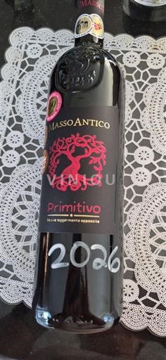 Puglia Primitivo di Manduria Masso Antico Niet-geïntegreerd