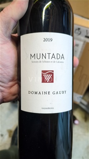 Roussillon Côtes du Roussillon Villages Domaine Gauby Muntada 2019