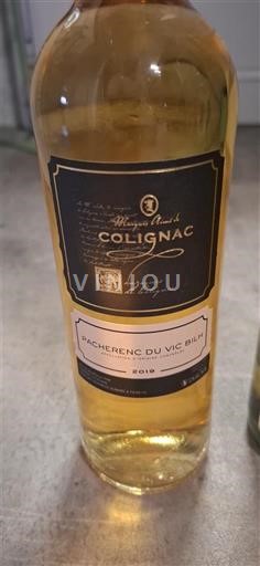 Sydvestfrankrig Pacherenc-du-vic-bilh Château Colignac 2019