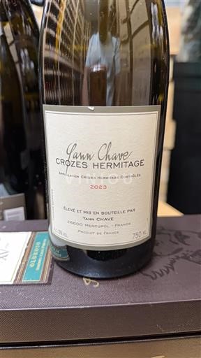 Rhône-dalen Crozes-Hermitage Yann Chave 2023
