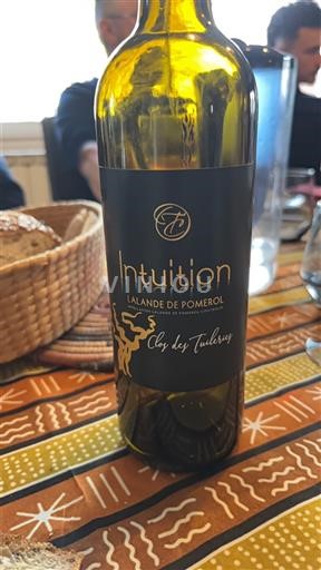 Burdeos Lalande-de-Pomerol Clos des Tuilleres Intuition 2022