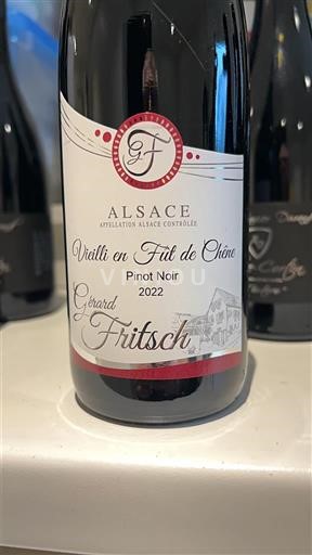 Alsace Gérard Fritsch Vieilli en Fût de Chêne 2022