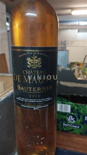 Bordeaux Sauternes Château Mauvin 2011