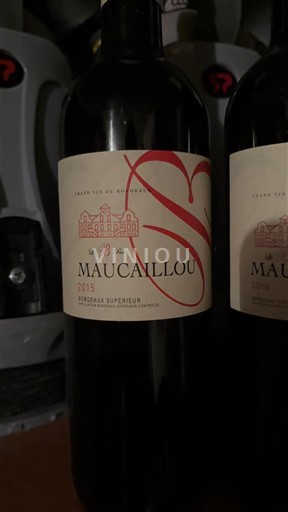 Bordeaux Bordeaux Supérieur Château Maucaillou Le 2nd de Maucaillou 2015
