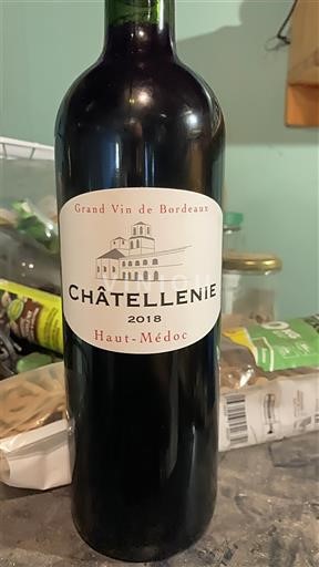 Bordeaux Haut-Médoc Châtellenie 2018