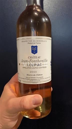 Burdeos Loupiac Château Jean-Fonthenille Réserve du Château 2010